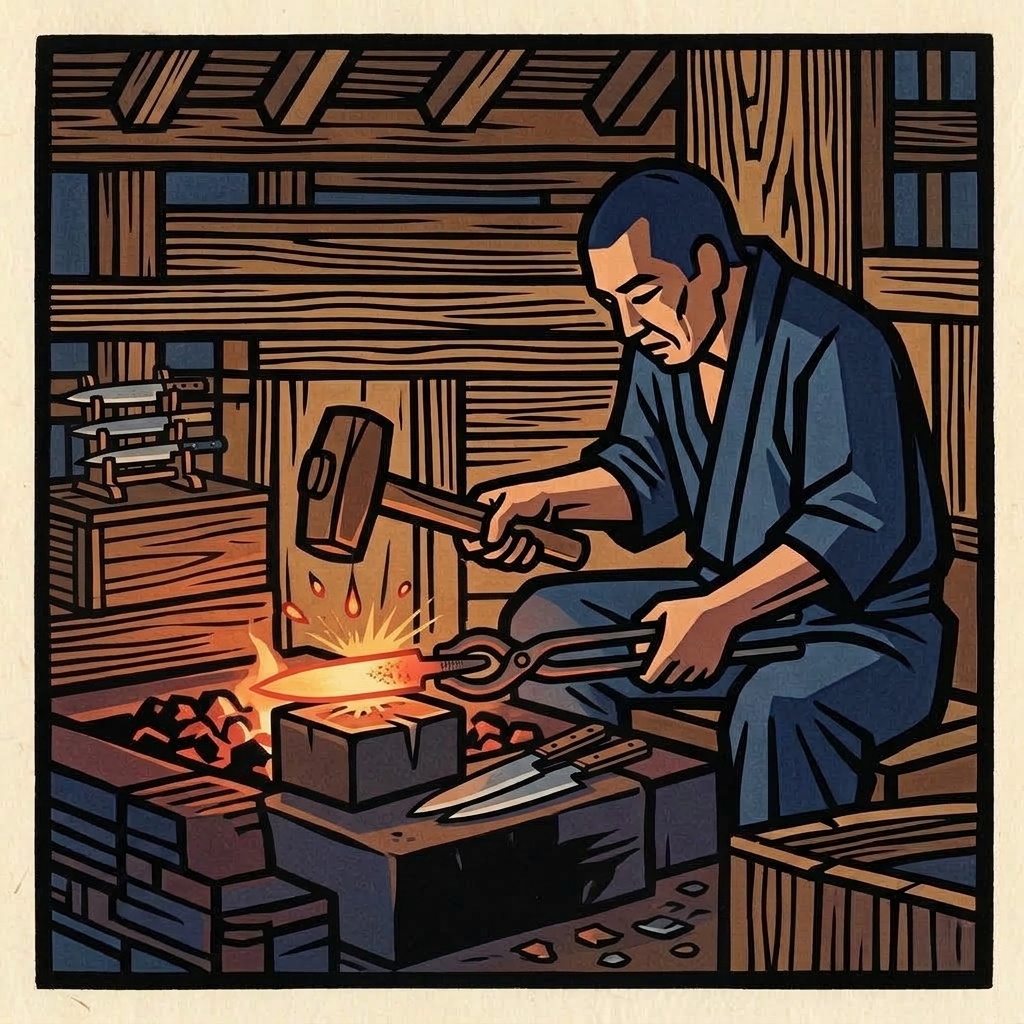 3. Nakagotori & Seikei (Tang Shaping & Profiling)