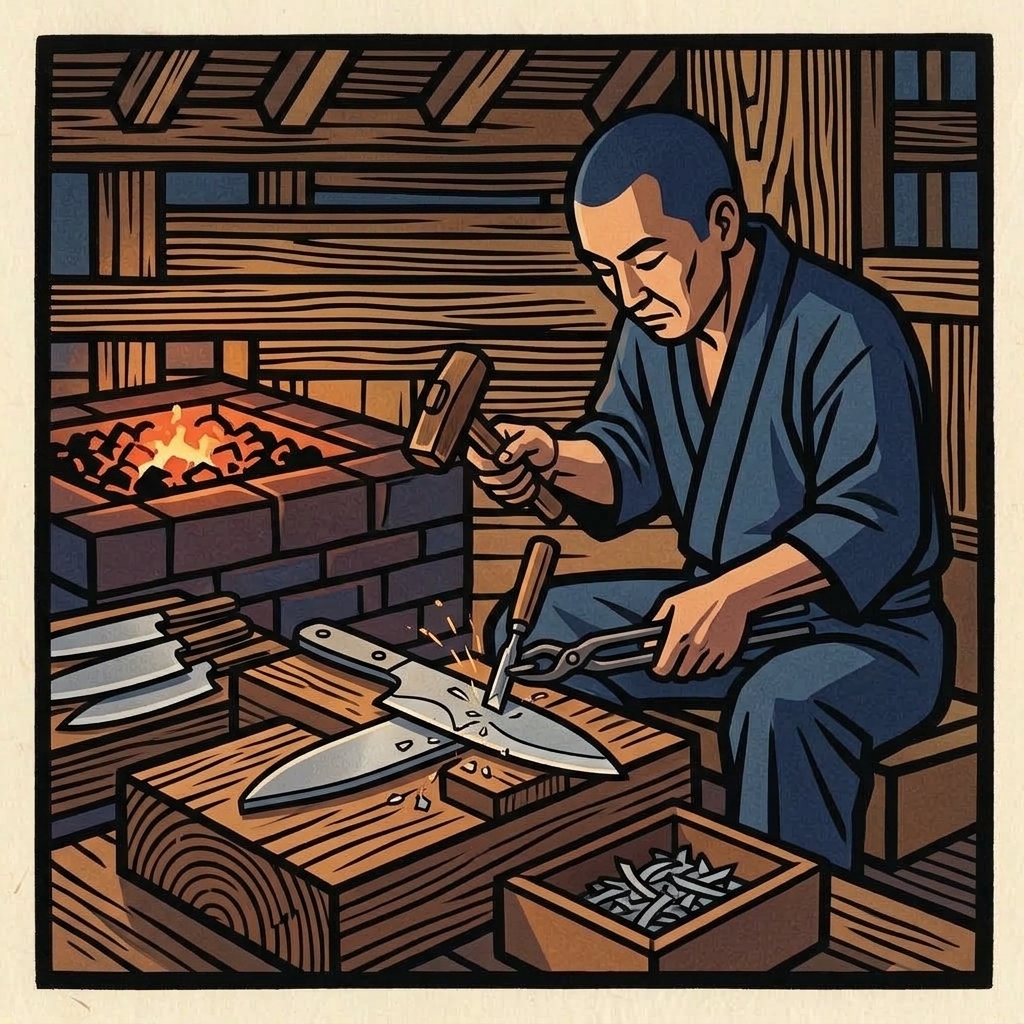 6. Finishing Hammering & Trimming
