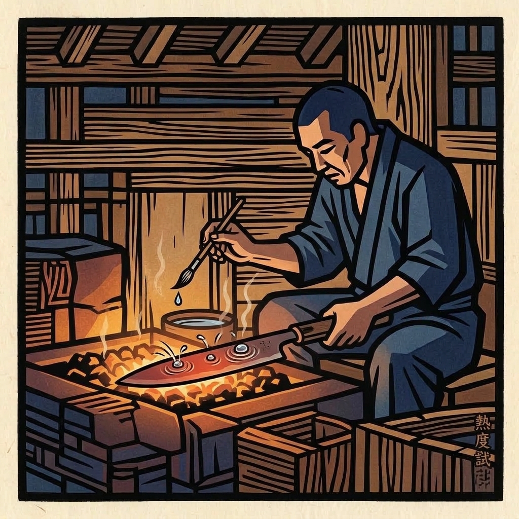 9. Yaki-modoshi (Tempering & Descaling)